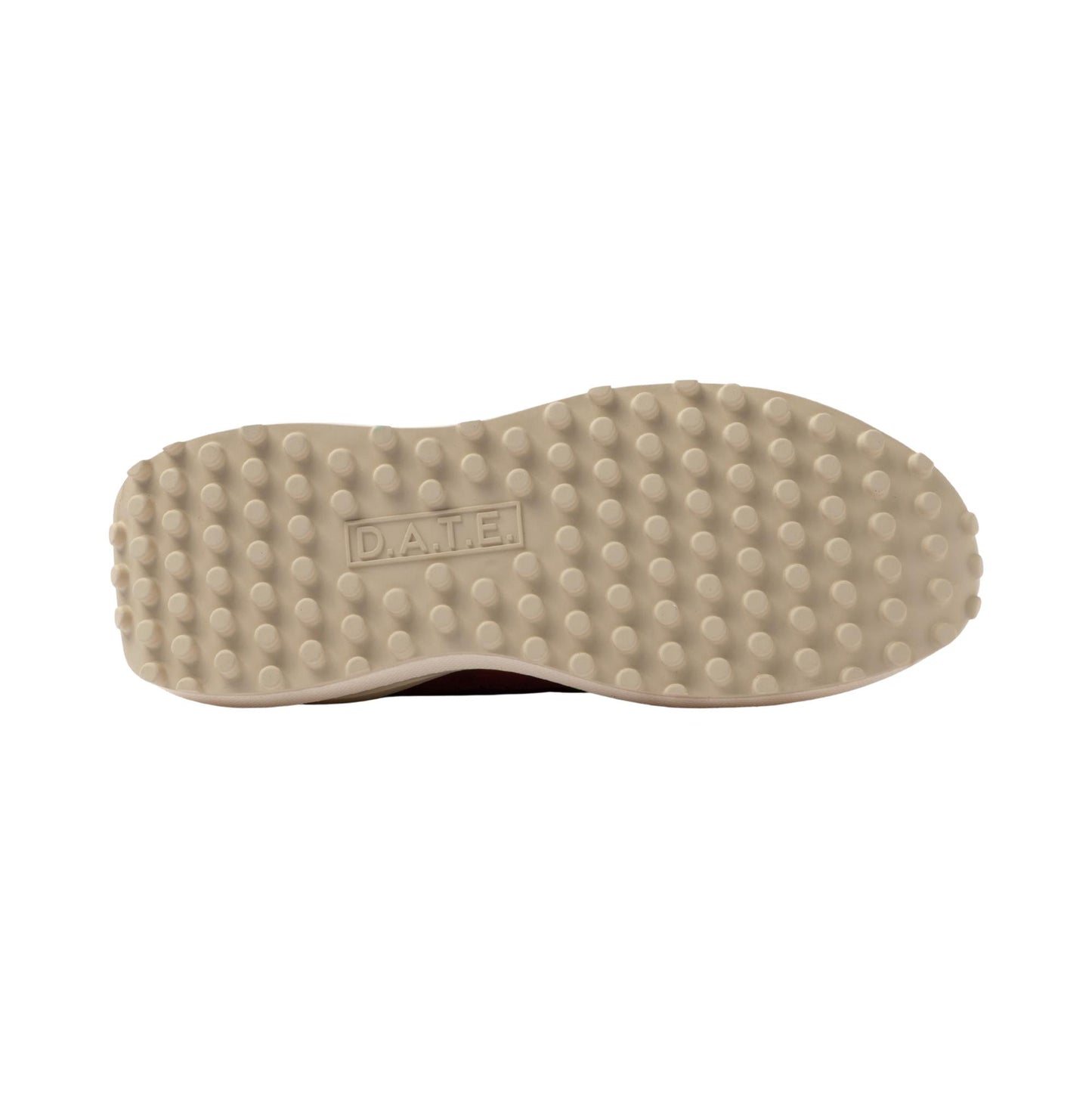D.A.T.E. Athleta Nylon AT-NY-IV sneaker donna in nylon e suede color ivory