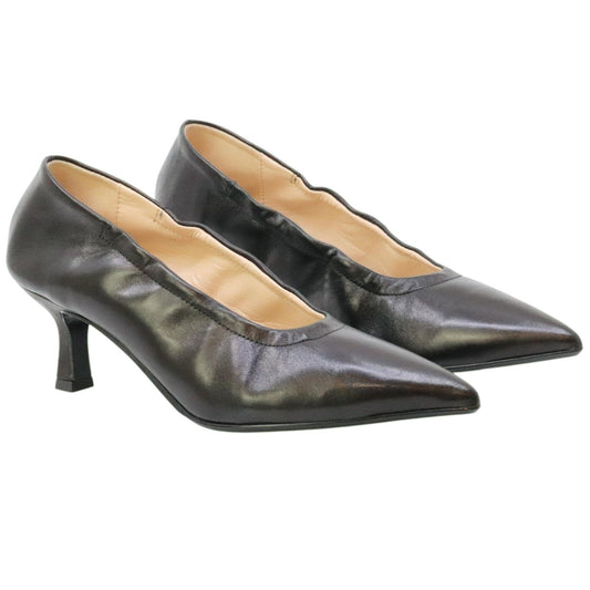 Fabio Rusconi I-2757 décolleté donna pelle nera