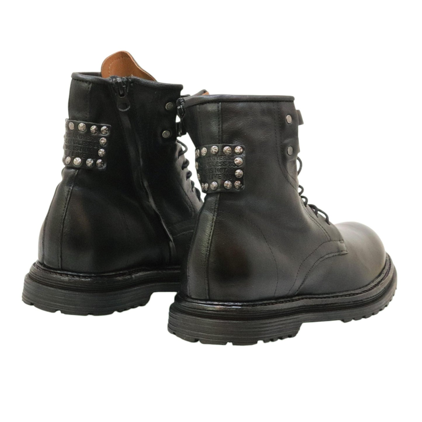 AS98 Static Z31208 anfibio in pelle nera