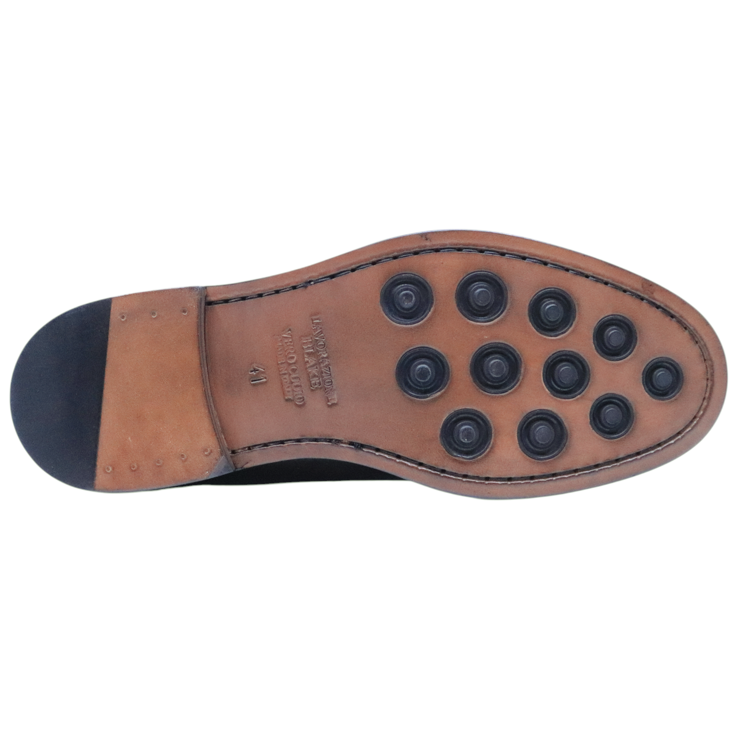 mocassino uomo in pelle marrone 3510CRUSTBROWN CRISPINIANO