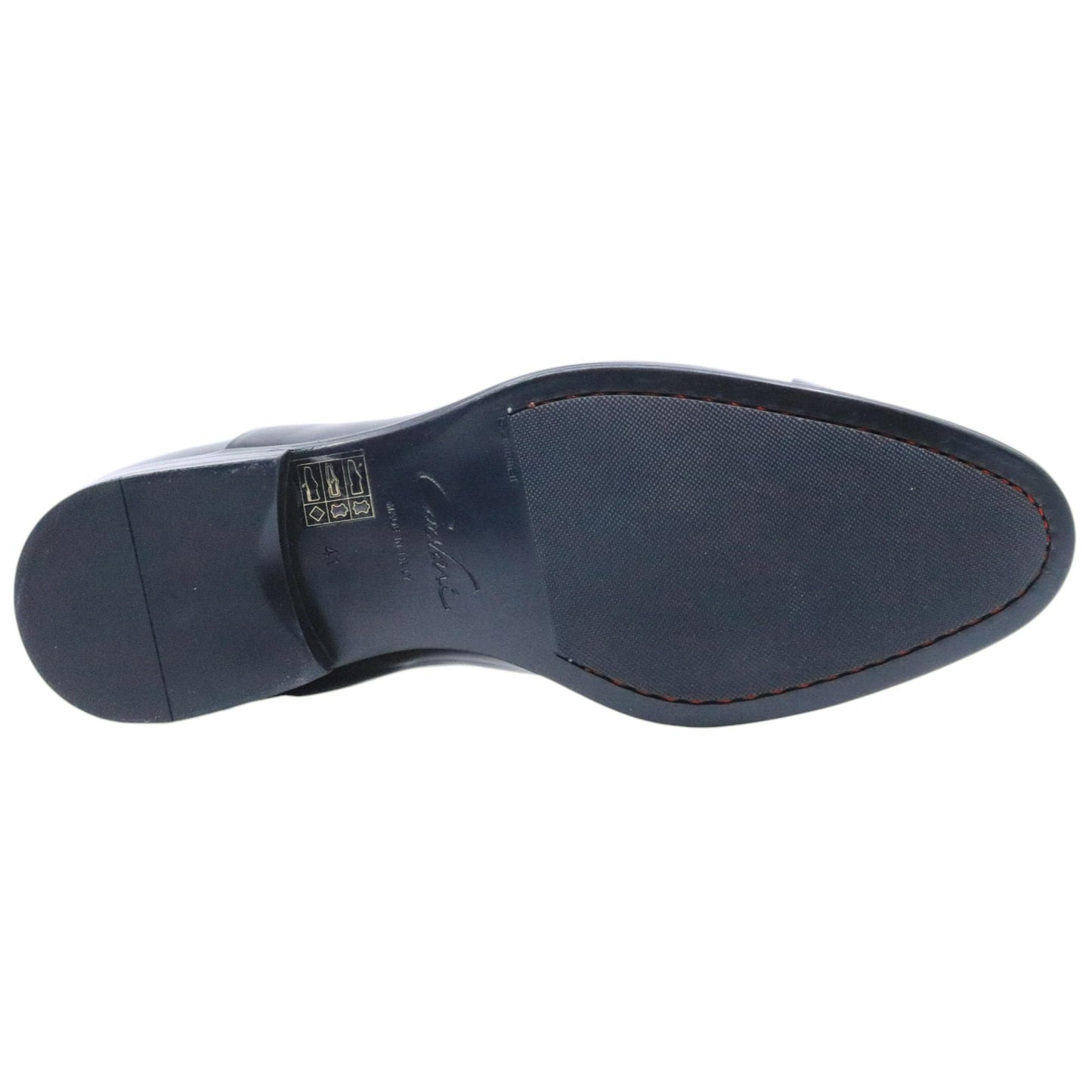 Scarpa Oxford uomo Corvari 3504 in pelle spazzolata nera