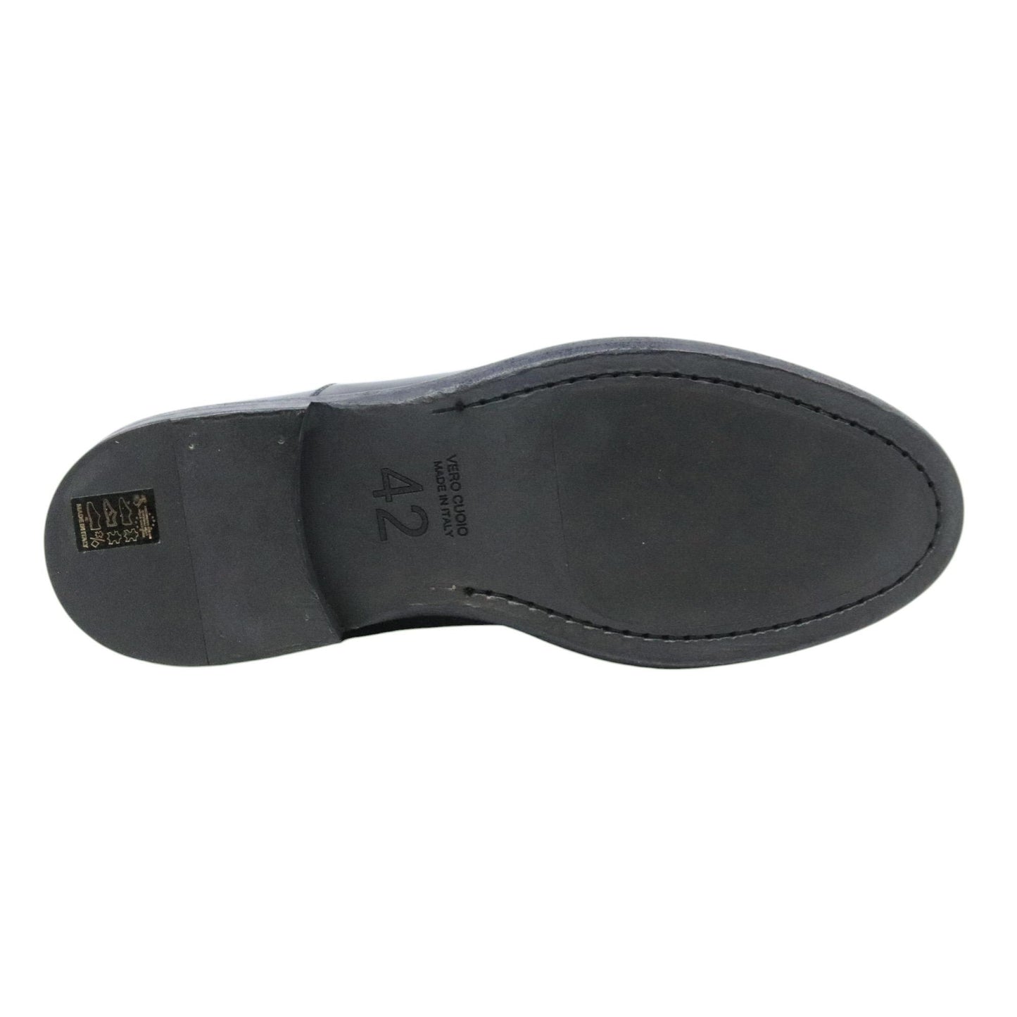 Crispiniano 860 scarpa derby uomo pelle nera