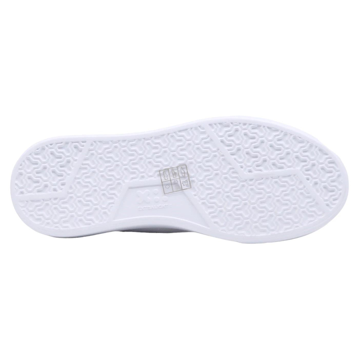 Sneaker donna Crime London 27750 Raw Cut in pelle bianca
