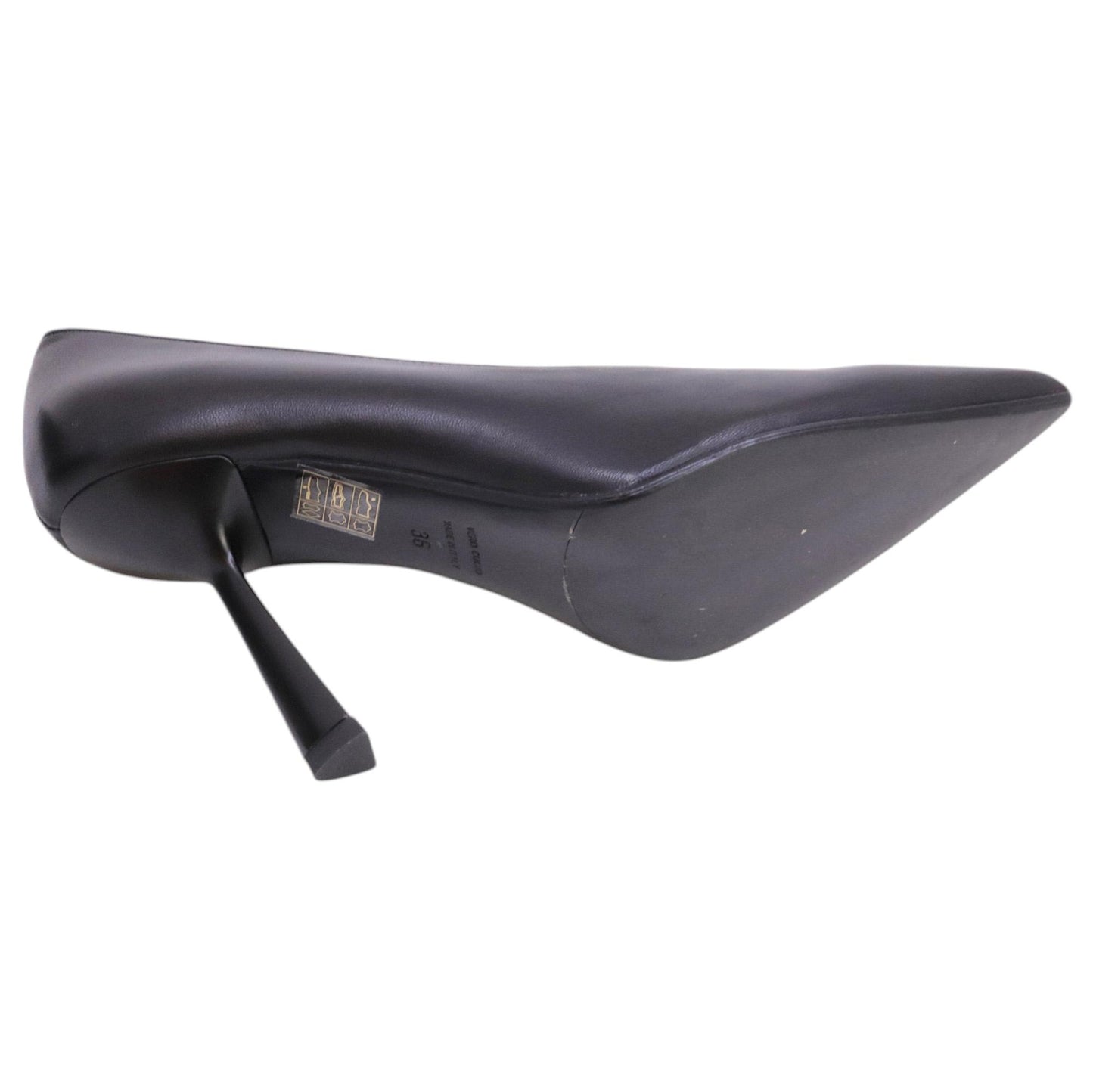 Chantal 1962 2700 décolleté donna in pelle nera