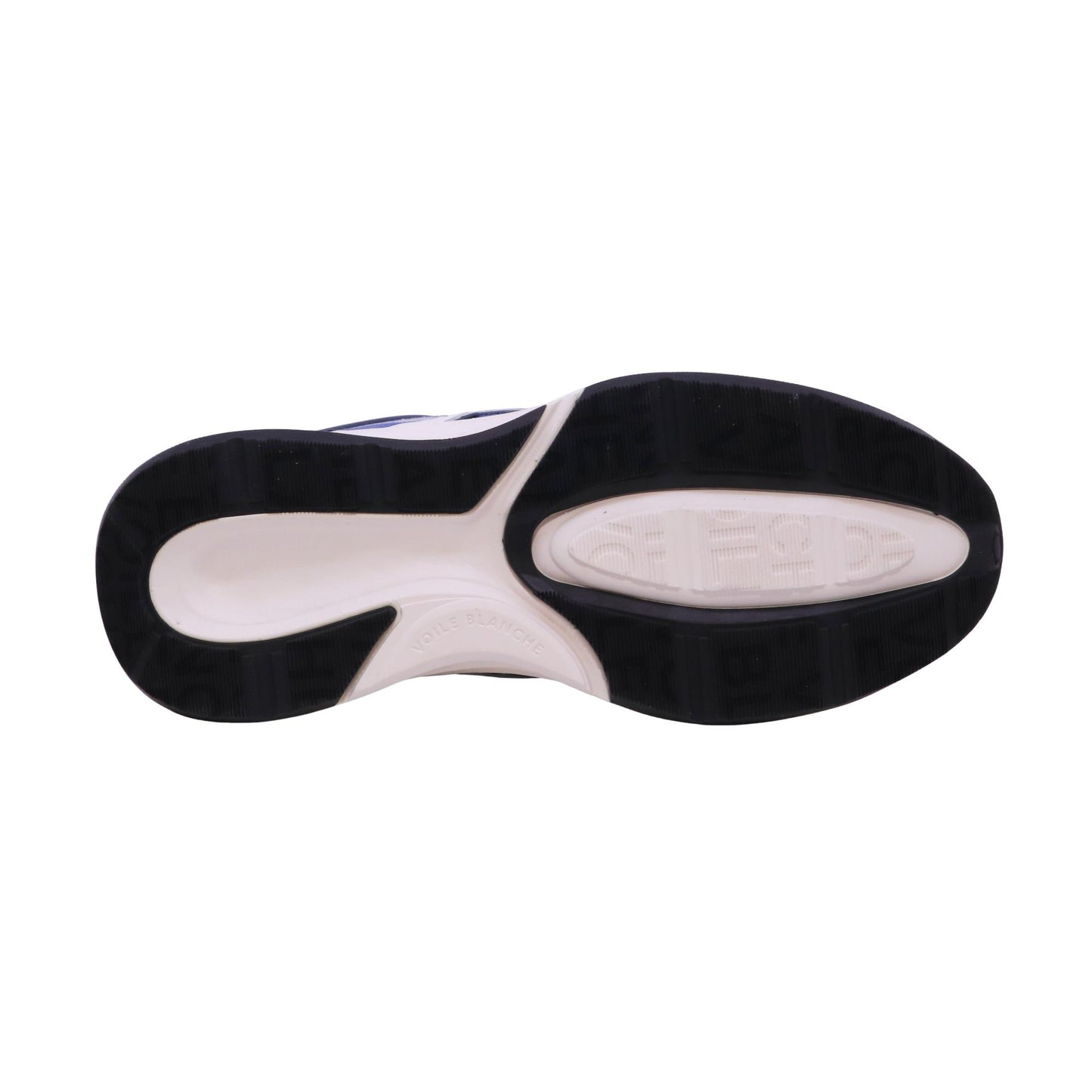 Voile Blanche Club22 Perfy Washed Blu Silky Grey sneaker uomo in pelle forata e camoscio