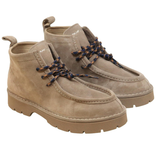 Polacchino donna Panchic P99 in camoscio color noce