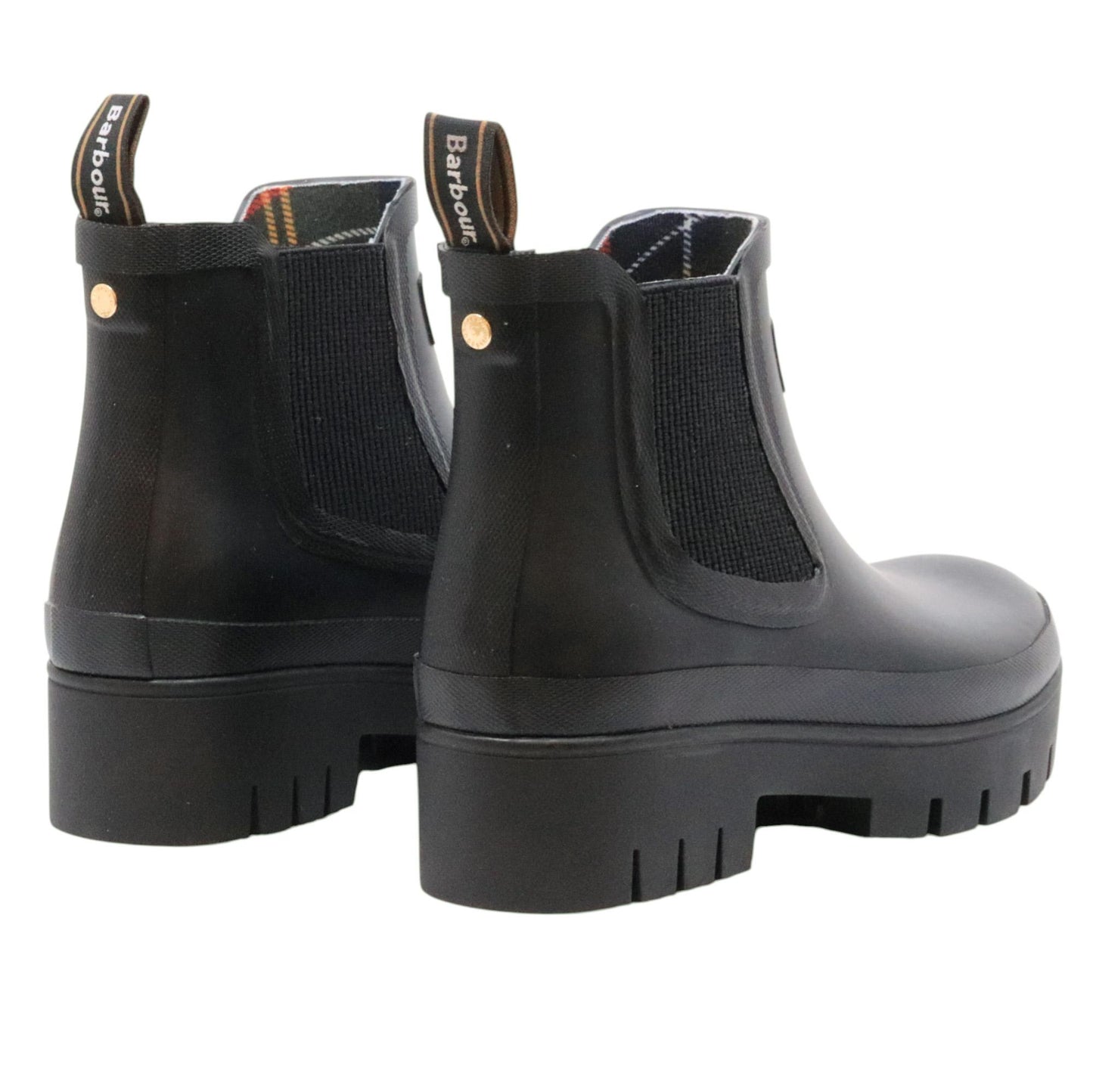 Barbour Halton LRF0100 tronchetto donna in gomma nera