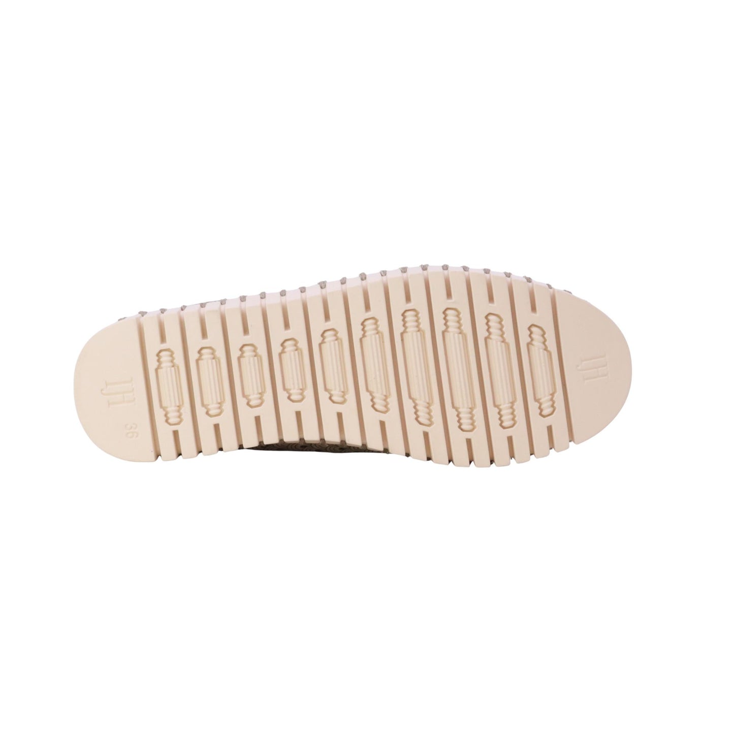 Ilse Jacobsen Tulip 3275 mocassino slip-on donna in microfibra riciclata pearled ivory traforata