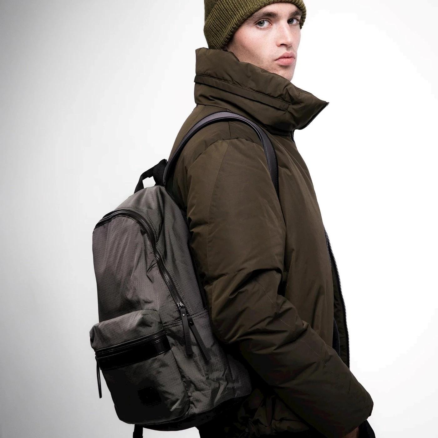 Zaino Premiata Blade 2119 in gabardine di nylon grigi