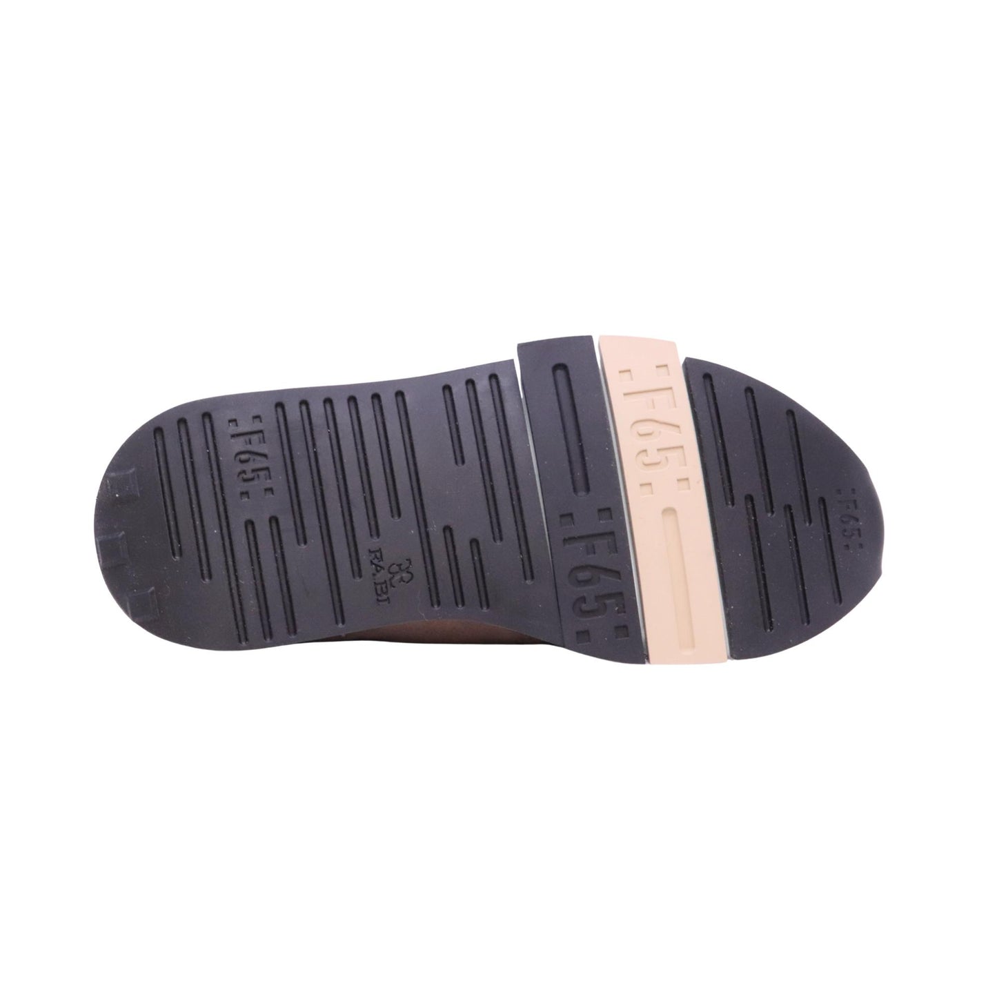 F65 Fabi FU1436X Taupe Cachem Adobe Rose sneaker uomo in camoscio