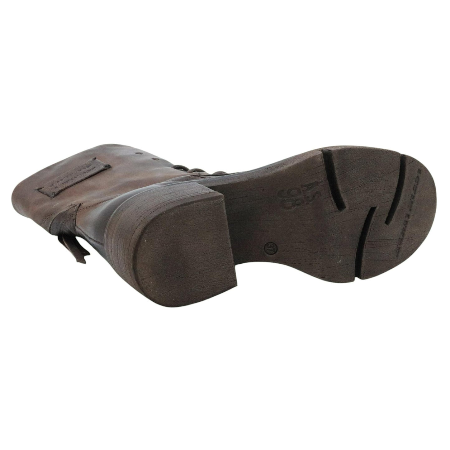 AS98 Eden A89229 anfibio donna in pelle marrone ebano