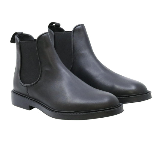 Antica Cuoieria 23048 Chelsea Boot uomo in pelle nera