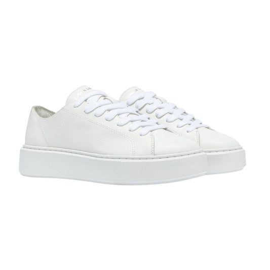 Crime London Raw Cut All White 20850 sneaker donna