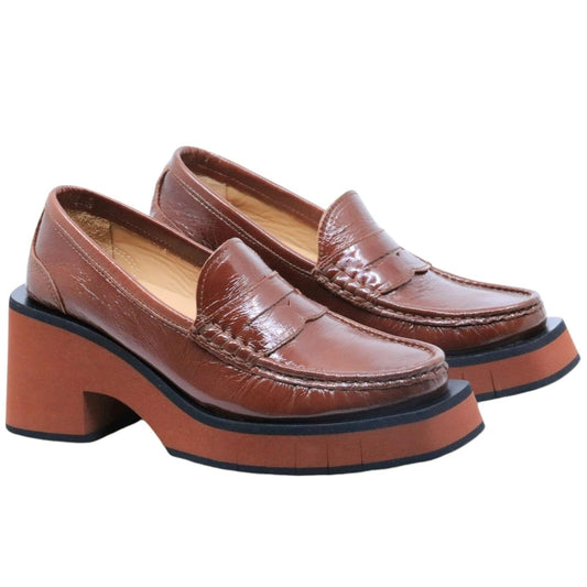 Mocassino Paloma Barceló Odele in pelle vernice rossa