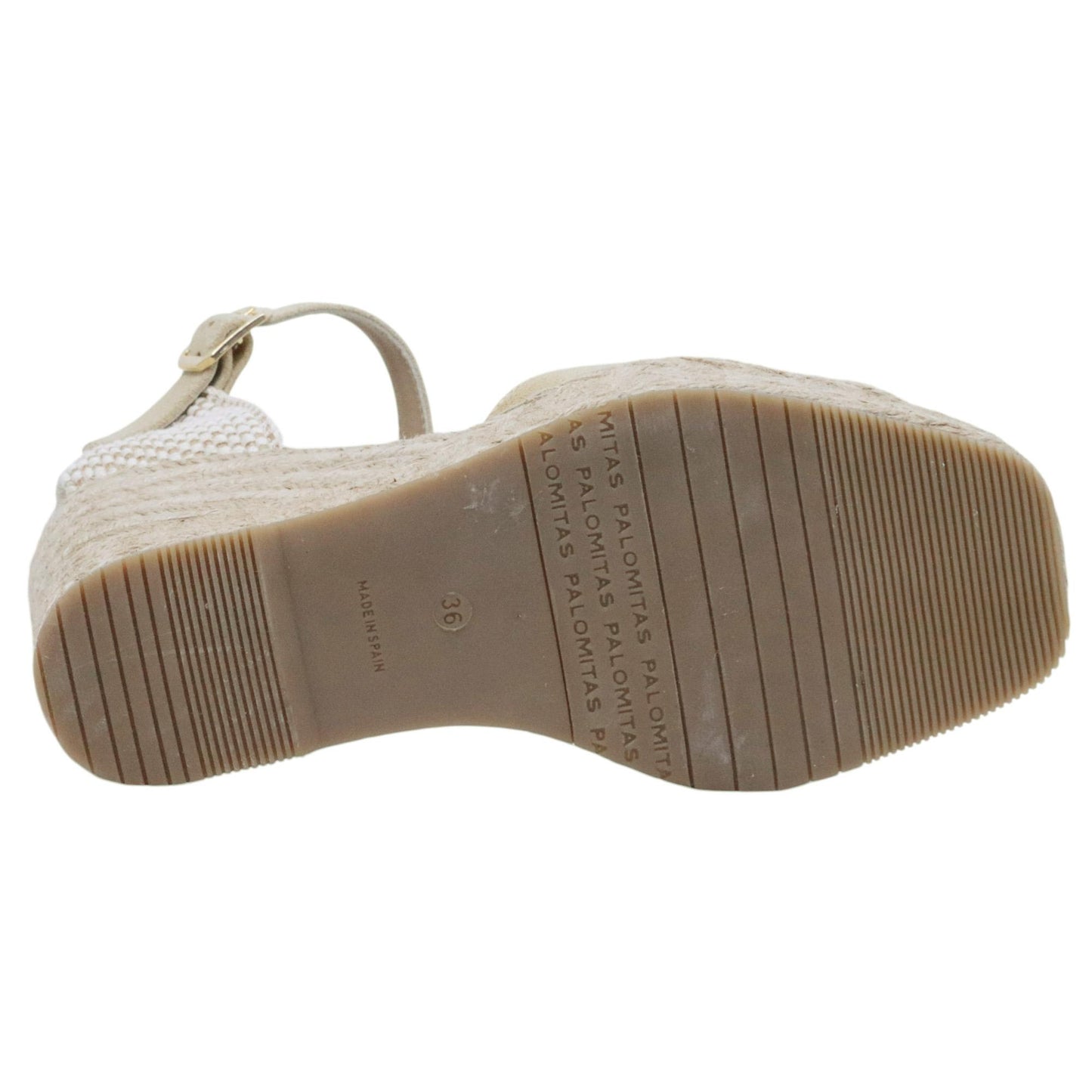 Sandalo zeppa Palomitas Fiena 27 3501 camoscio sabbia