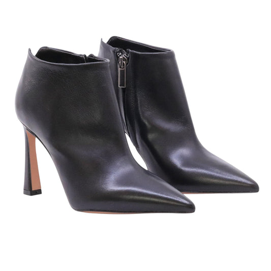 Bianca Di R916n tronchetto donna in pelle nera