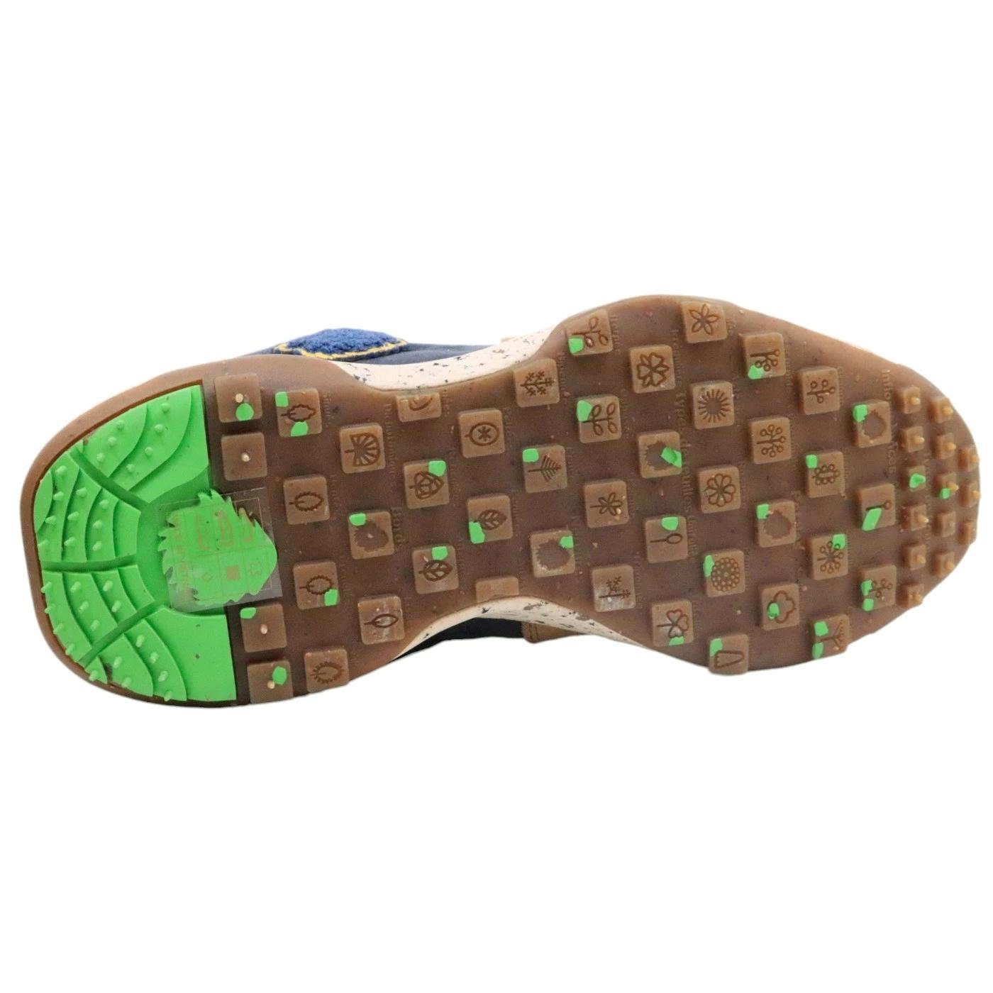 Satorisan Chacrona Premium sneaker uomo in pelle blu