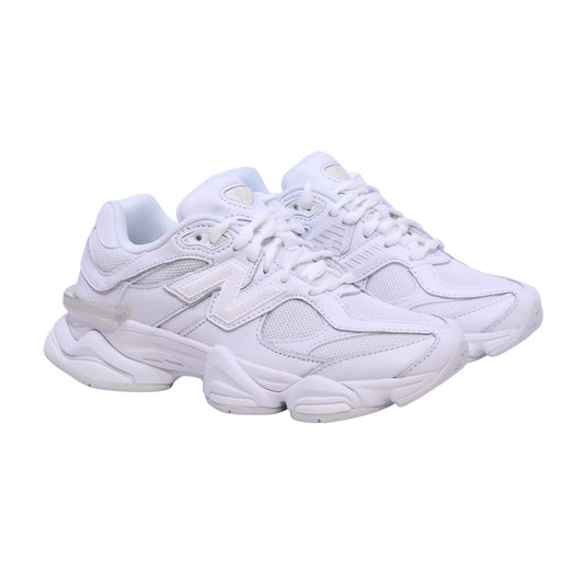New Balance 9060 NRJ sneaker in pelle bianca