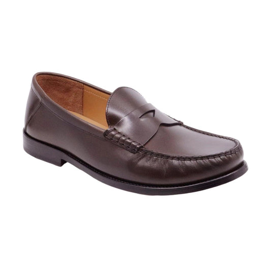 Mocassino uomo Rossano Bisconti in pelle di colore marrone