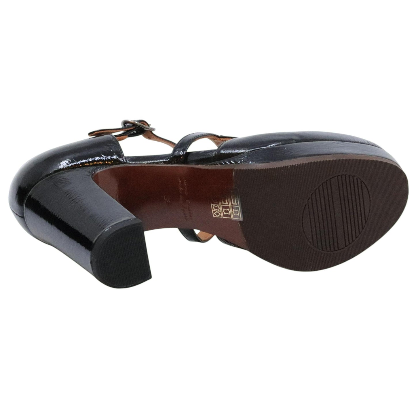 Decolletè Chie Mihara Cadala in pelle lucida nera