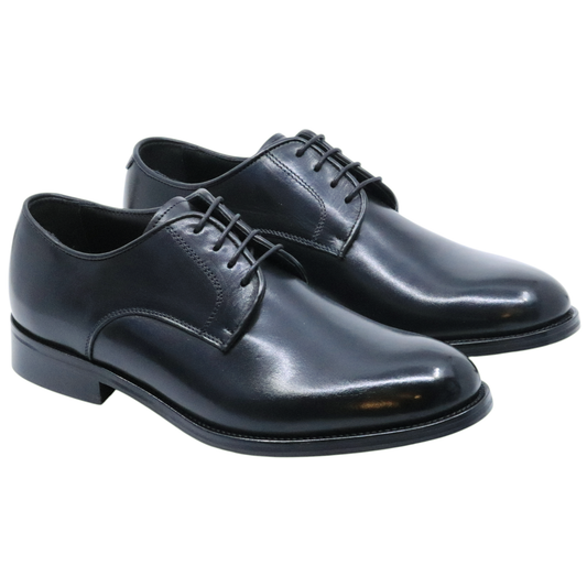 Scarpa Derby uomo Crispiniano 901 in pelle nera