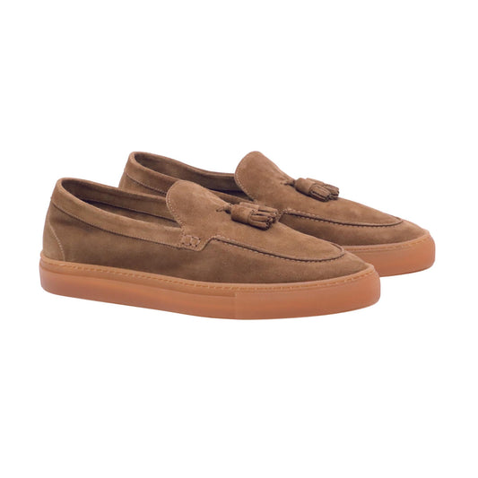 Copenhagen Studios CPH169 mocassino uomo in camoscio brown