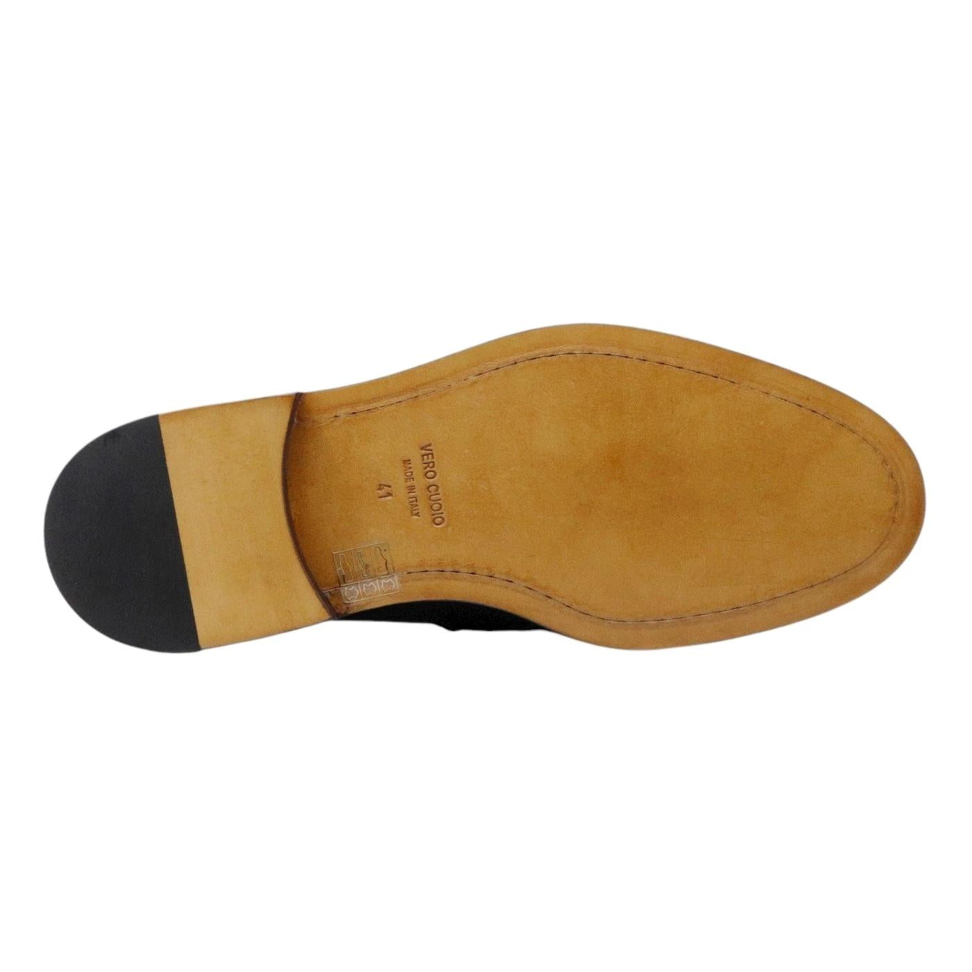 Mocassino Douglas 784 da uomo in comoda pelle di colore marrone