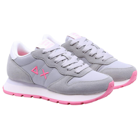 Sneaker donna Sun68 Ally Solid Nylon Z35201 in tessuto grigio