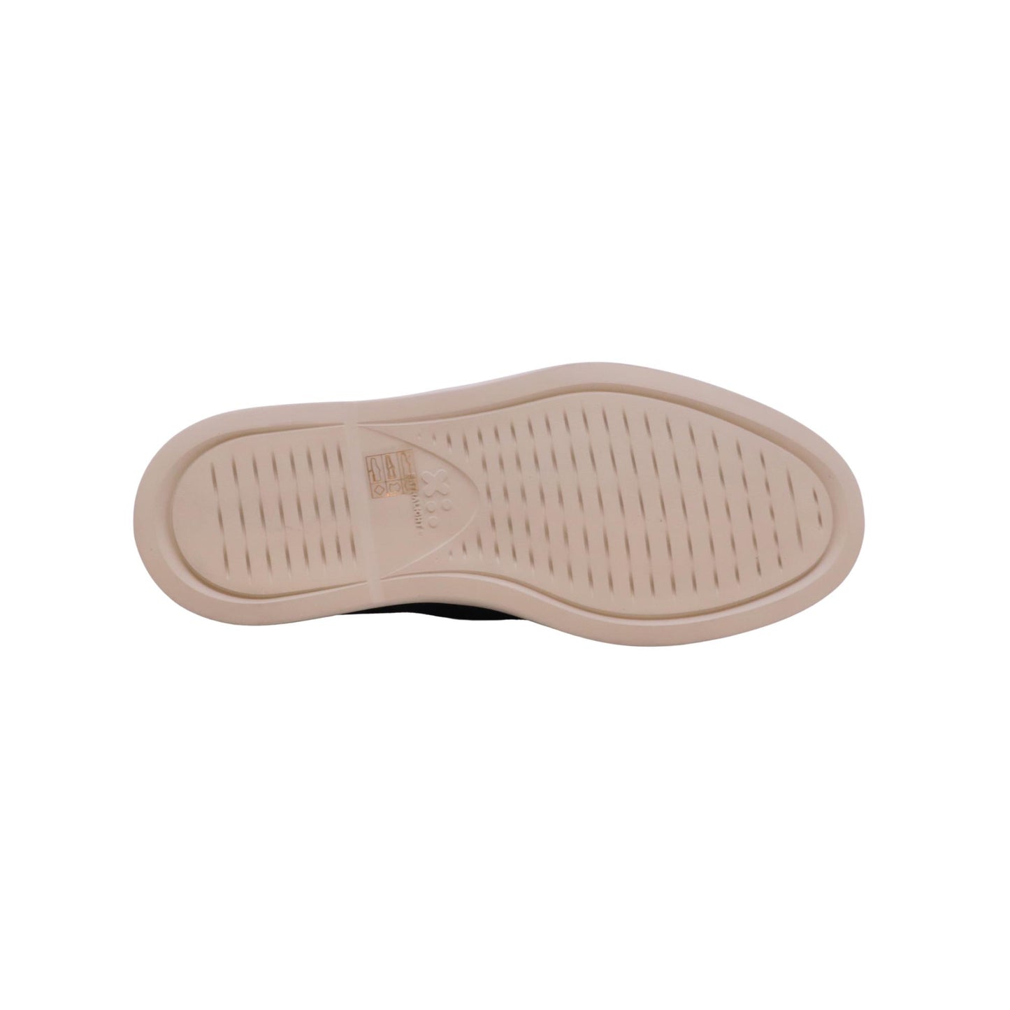 Triver Flight 887-11 Softy mocassino uomo in camoscio blu con fondo gomma casual Made in Italy