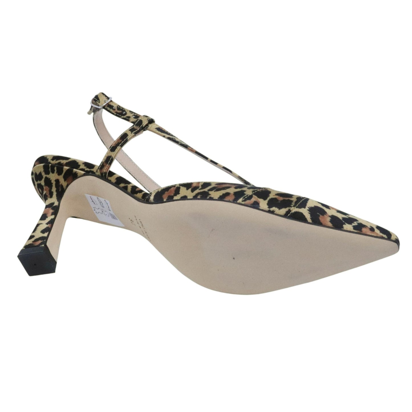 Slingback donna Anna F 1863 in tessuto maculato