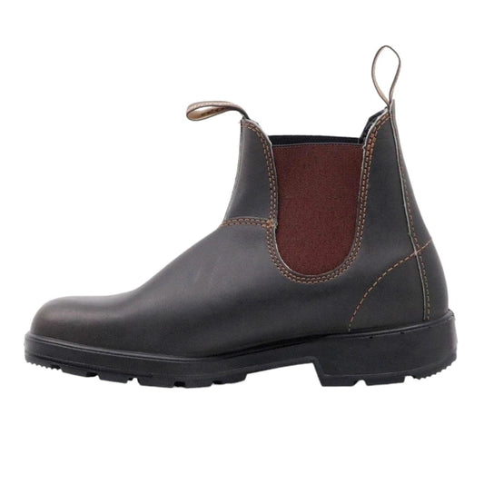 Blundstone 500 chelsea boot unisex in pelle testa di moro