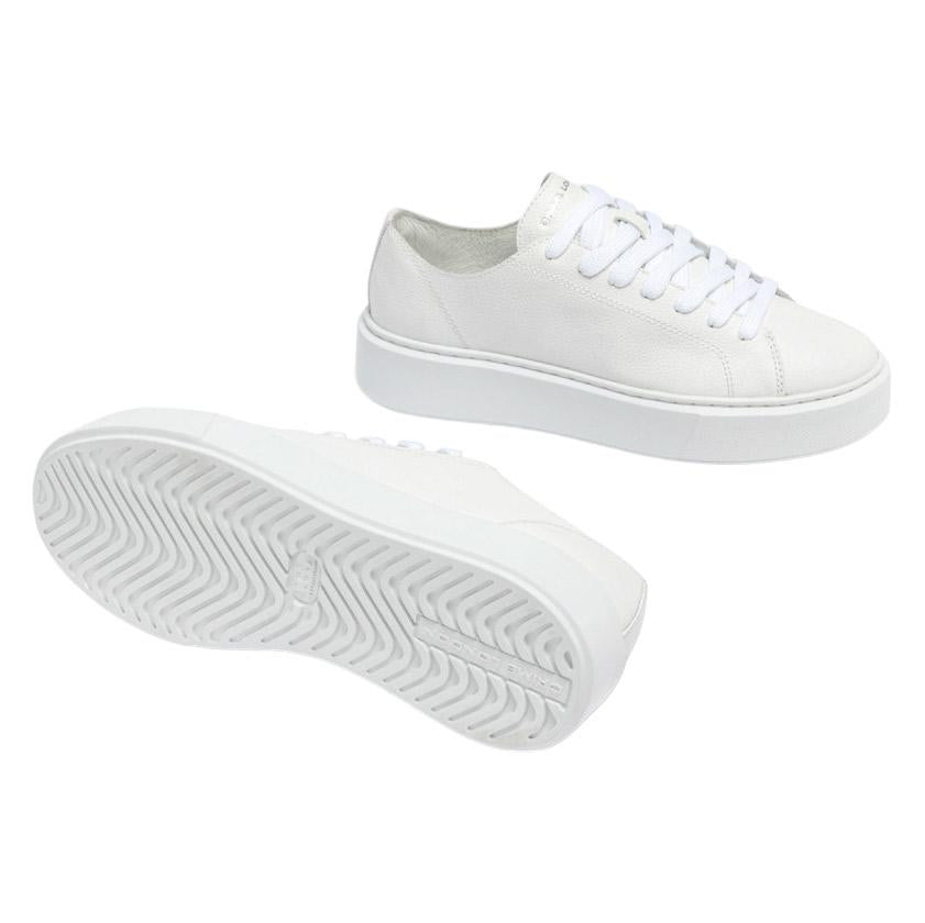 Sneaker donna Crime London Raw Cut 20850 bianca