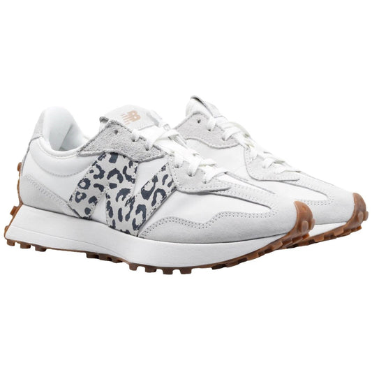New Balance 327 sneaker donna in tessuto tecnico bianco