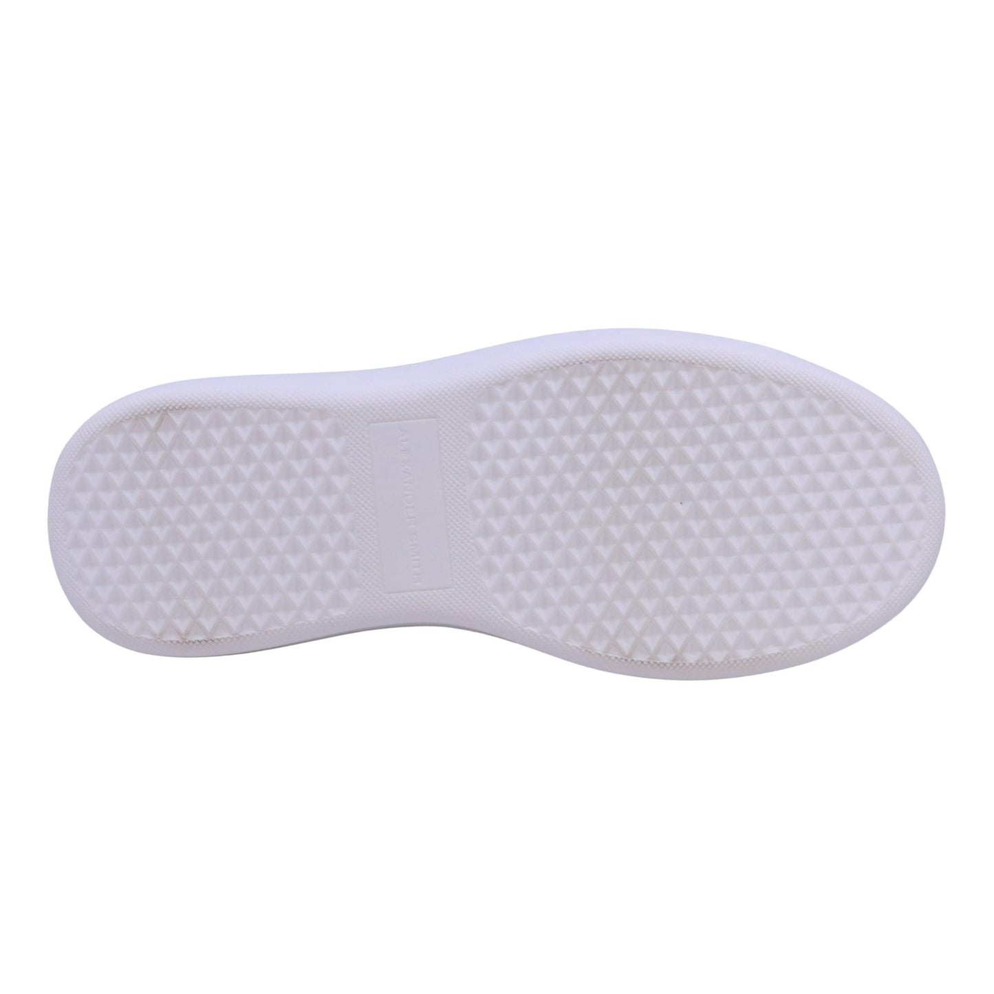 Alexander Smith Wembley 0506 sneaker donna pelle bianca tallone iridescente nude con strass