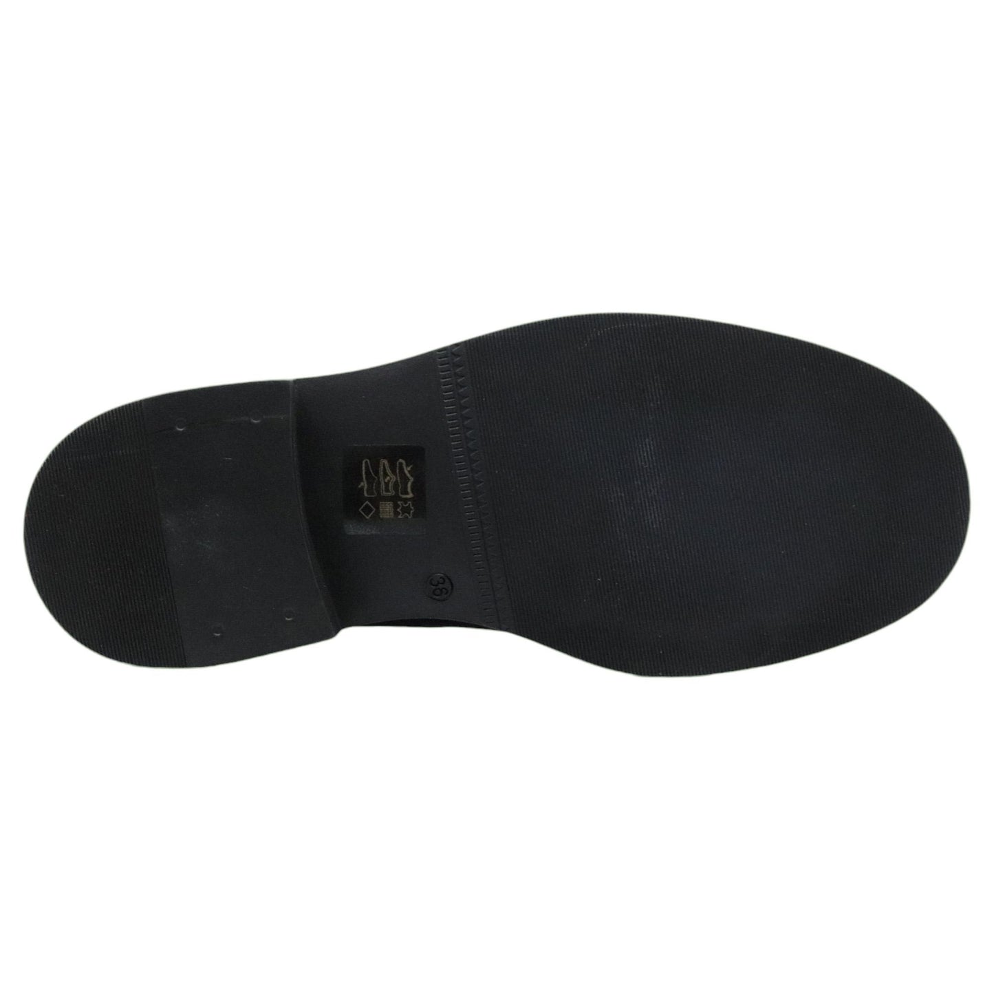 Chelsea Mjus L58201 da donna in pelle marrone