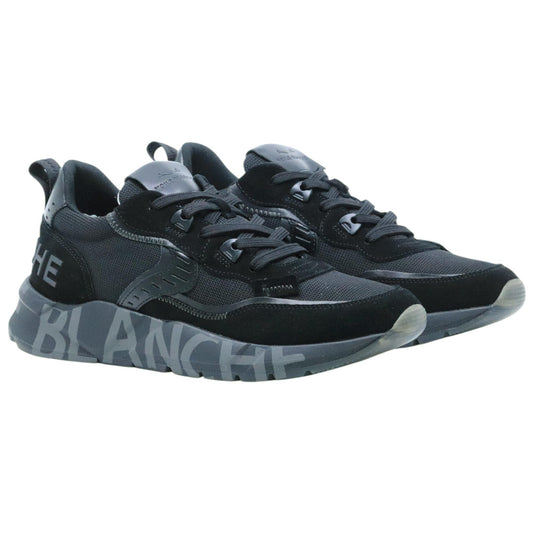 Voile Blanche Club 01 Sneaker uomo in camoscio nero