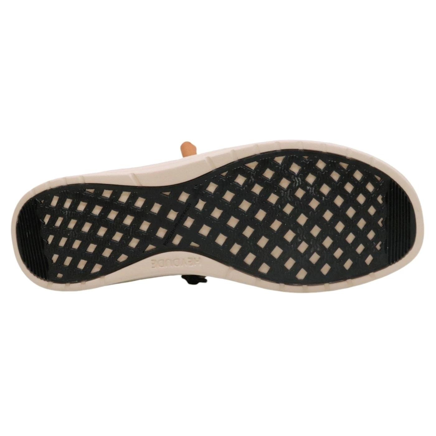 Hey Dude Wally Grip Craft sneaker uomo in pelle grigio e marrone