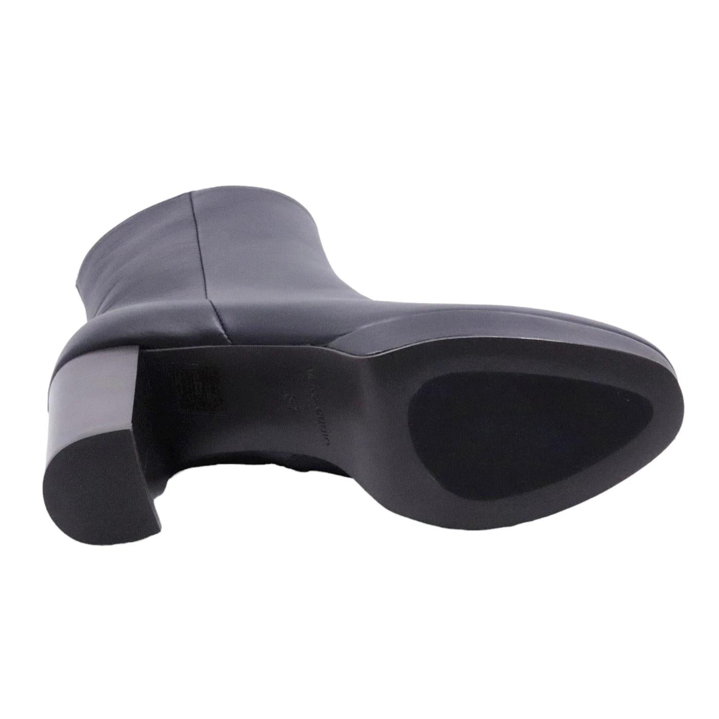 Stivaletto da donna Triver Flight in pelle di colore nero.