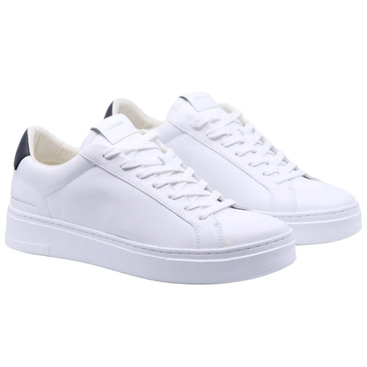 Sneaker uomo Crime London modello Extralight 13470 in morbida pelle bianca