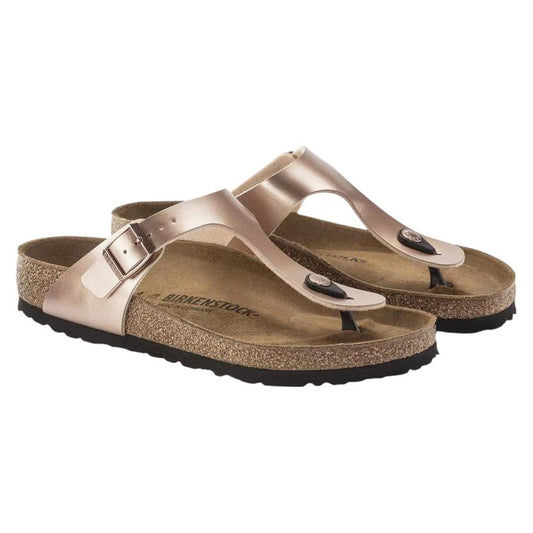 Birkenstock Gizeh Birko Flor Copper 1023943 sandalo infradito rame regular fit