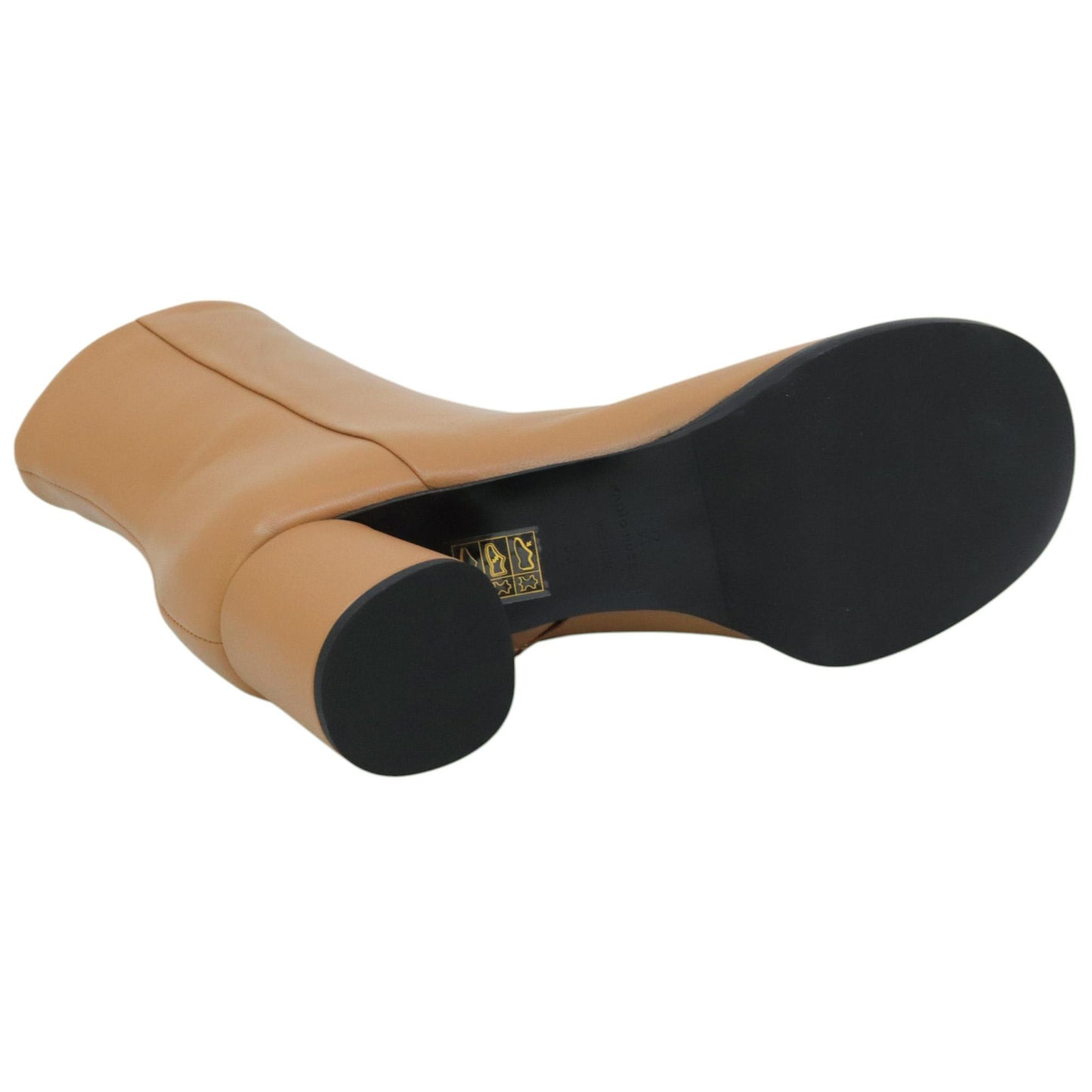 Fabio Rusconi 2747 stivaletto donna in pelle sabbia con zip laterale