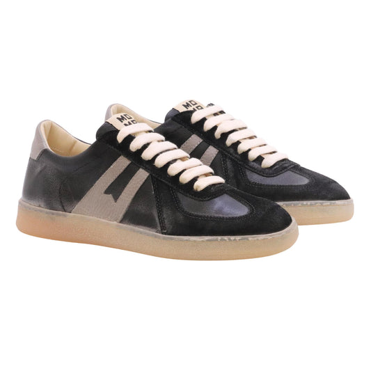 Moma 30601A sneaker donna in pelle nera