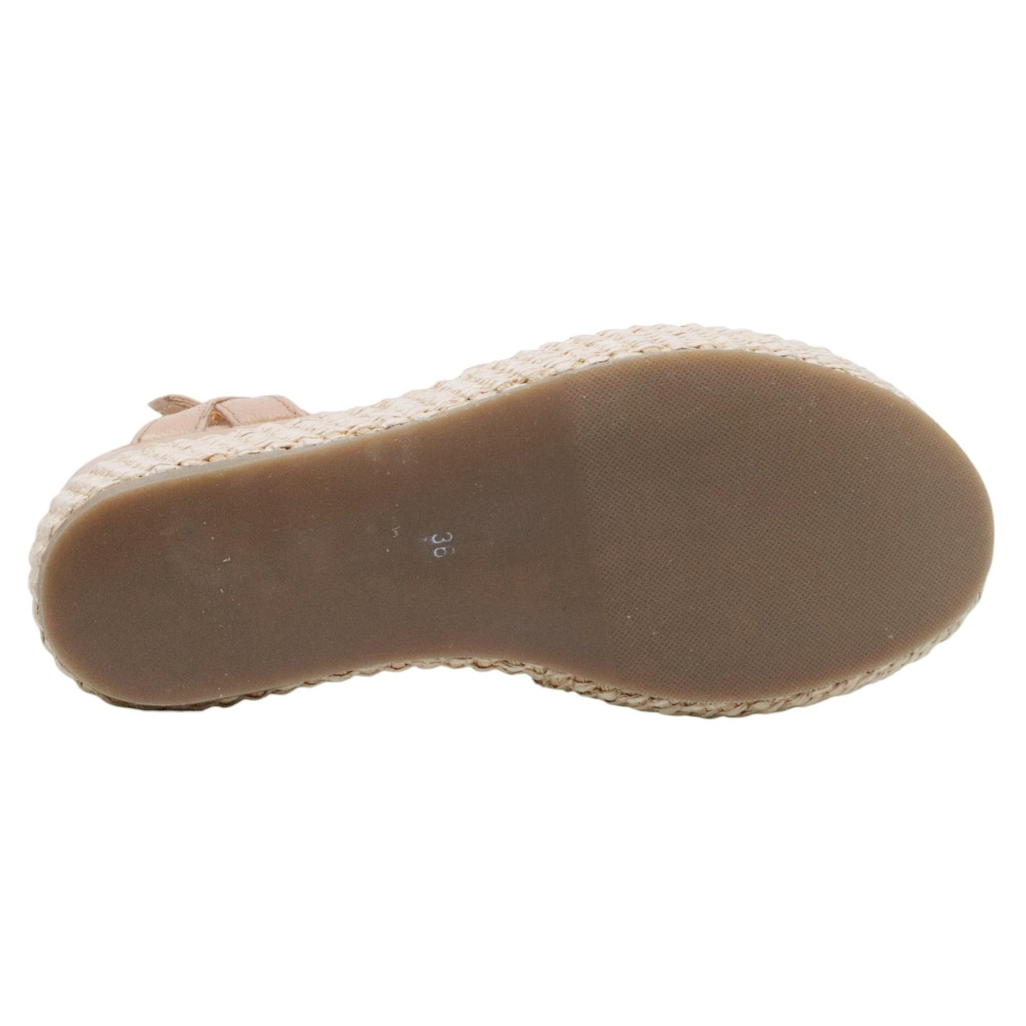 Sandalo zeppa Mjus L77002 in pelle carne