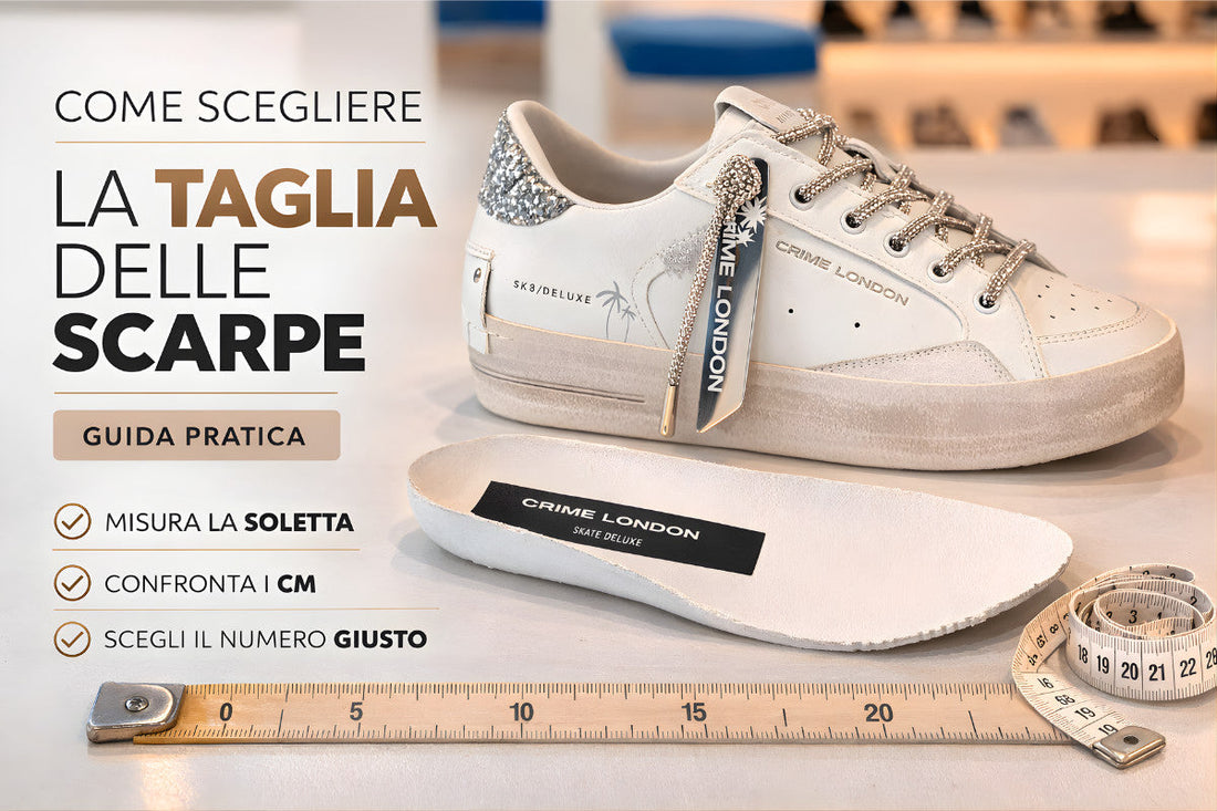 come scegliere la taglia delle scarpe guida misura piede
