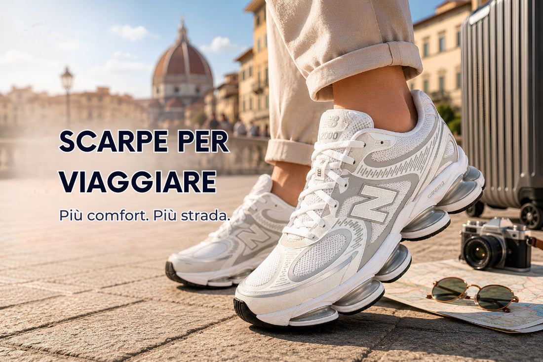 Scarpe per viaggiare: cosa cercare davvero per camminare comodi