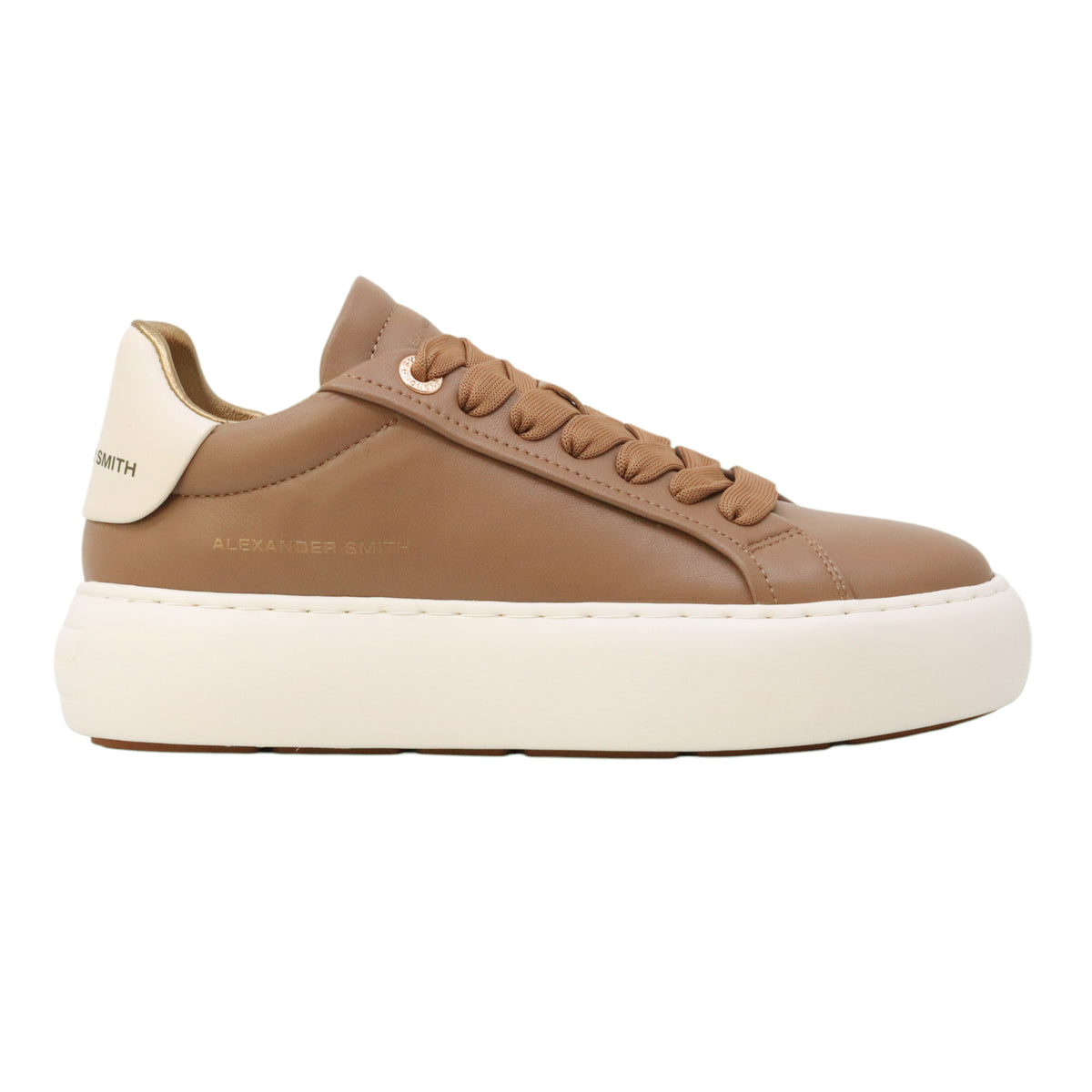 Alexander Smith Soho sneaker donna in pelle sabbia 