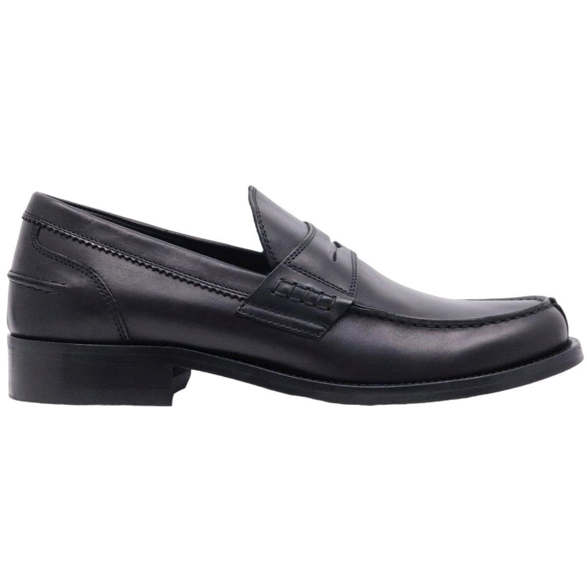 Antica Cuoieria 14566 Zurigo Nero mocassino uomo in pelle nera Made in Italy 