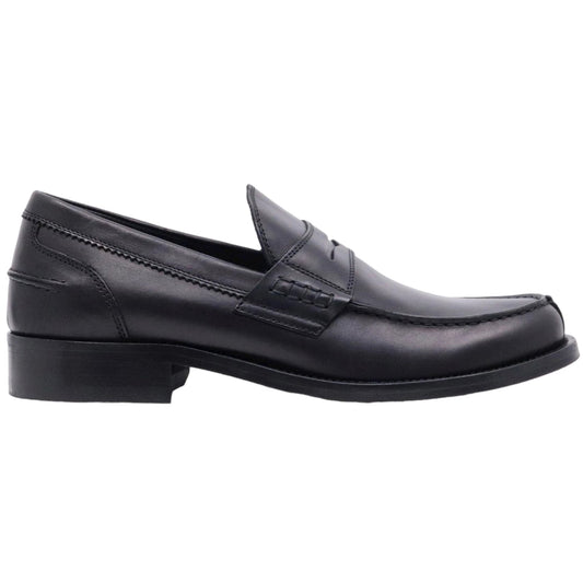 Antica Cuoieria 14566 Zurigo Nero mocassino uomo in pelle nera Made in Italy 