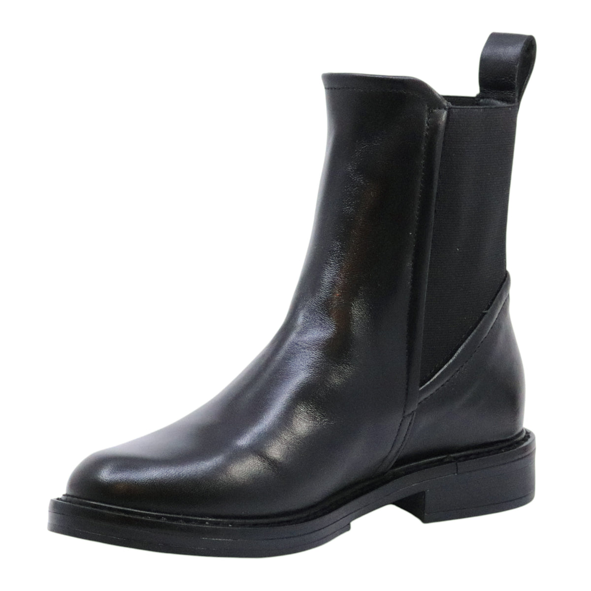 MJUS T81223 Fatima chelsea boot donna in pelle nera 