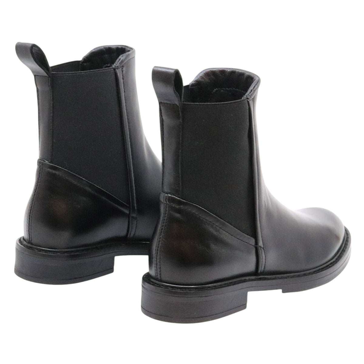 MJUS T81223 Fatima chelsea boot donna in pelle nera 